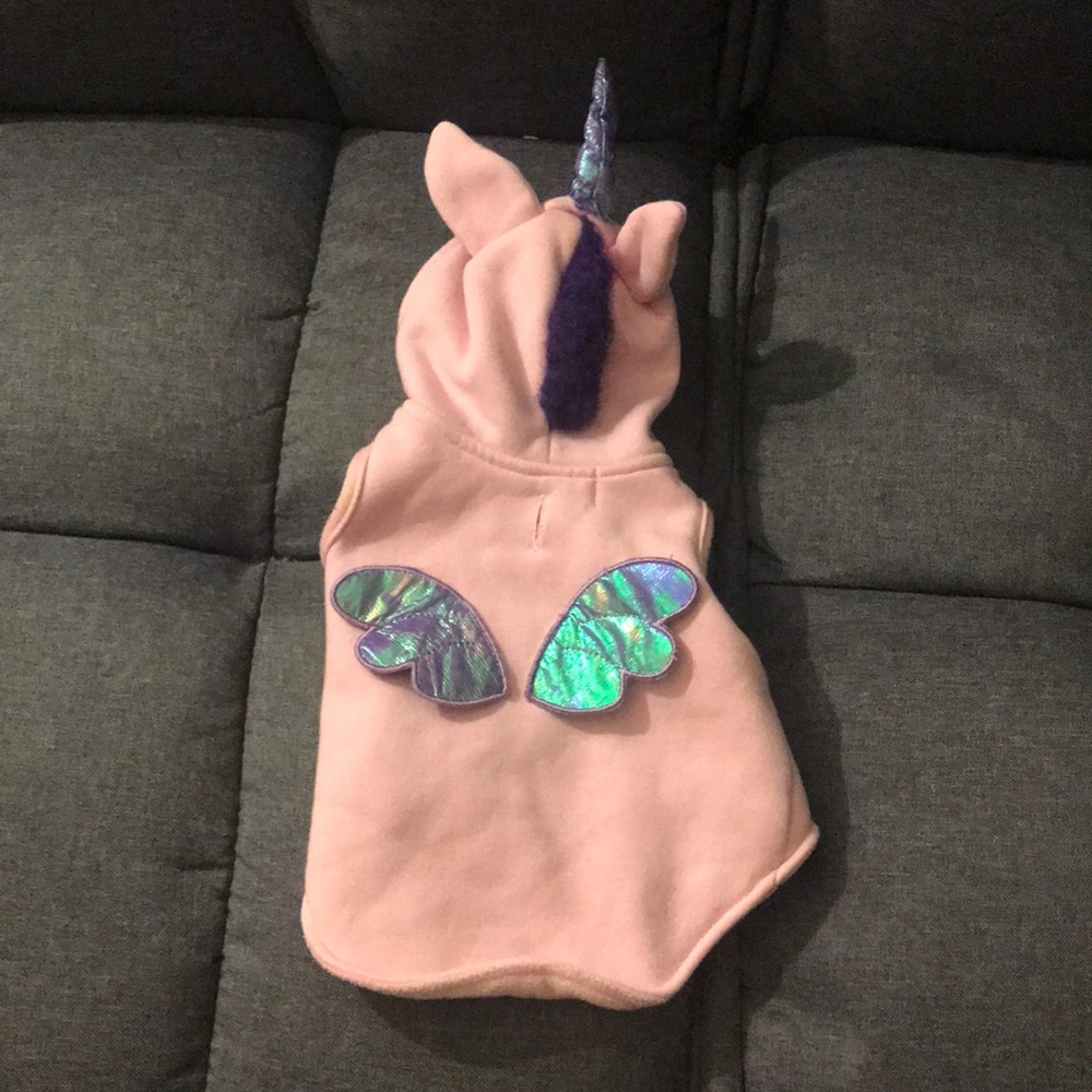 Dog unicorn sweater